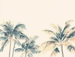 © Gophotograph - Cream background enhances the tropical foliage aesthetic.