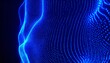 © bayu - Abstract glowing blue dots
