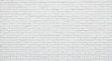 White Brick Wall Texture: Seamless Pattern Background
