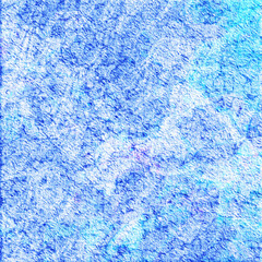 Poster - Abstract light blue pattern with elegant soft shapes and textured background