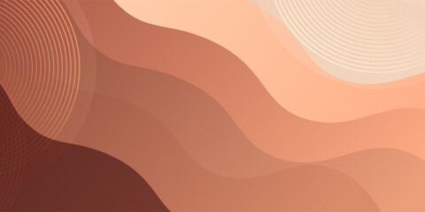 Wall Mural - minimalist abstract background with smooth gradients and circular line textures.