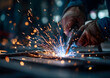 © Winda - Steel welding operation in dark environment