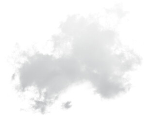 Aufkleber - Abstract textured cloud shape with subtle gradient and irregular edges, perfect for modern design elements