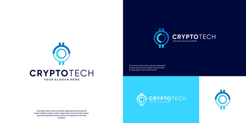 digital financial symbol , virtual coin , modern payment , vector graphic illustration.