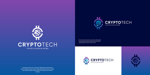 global finance, virtual coin, digital currency, vector graphic illustration.