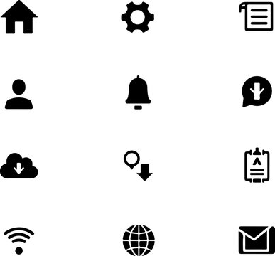 High-Quality web icon vector for computer and mobile devices