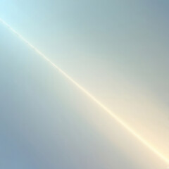 Poster - PSD Abstract bright golden lens flare on a soft blue gradient futuristic background