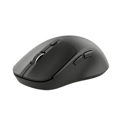 black wireless computer gaming mouse device