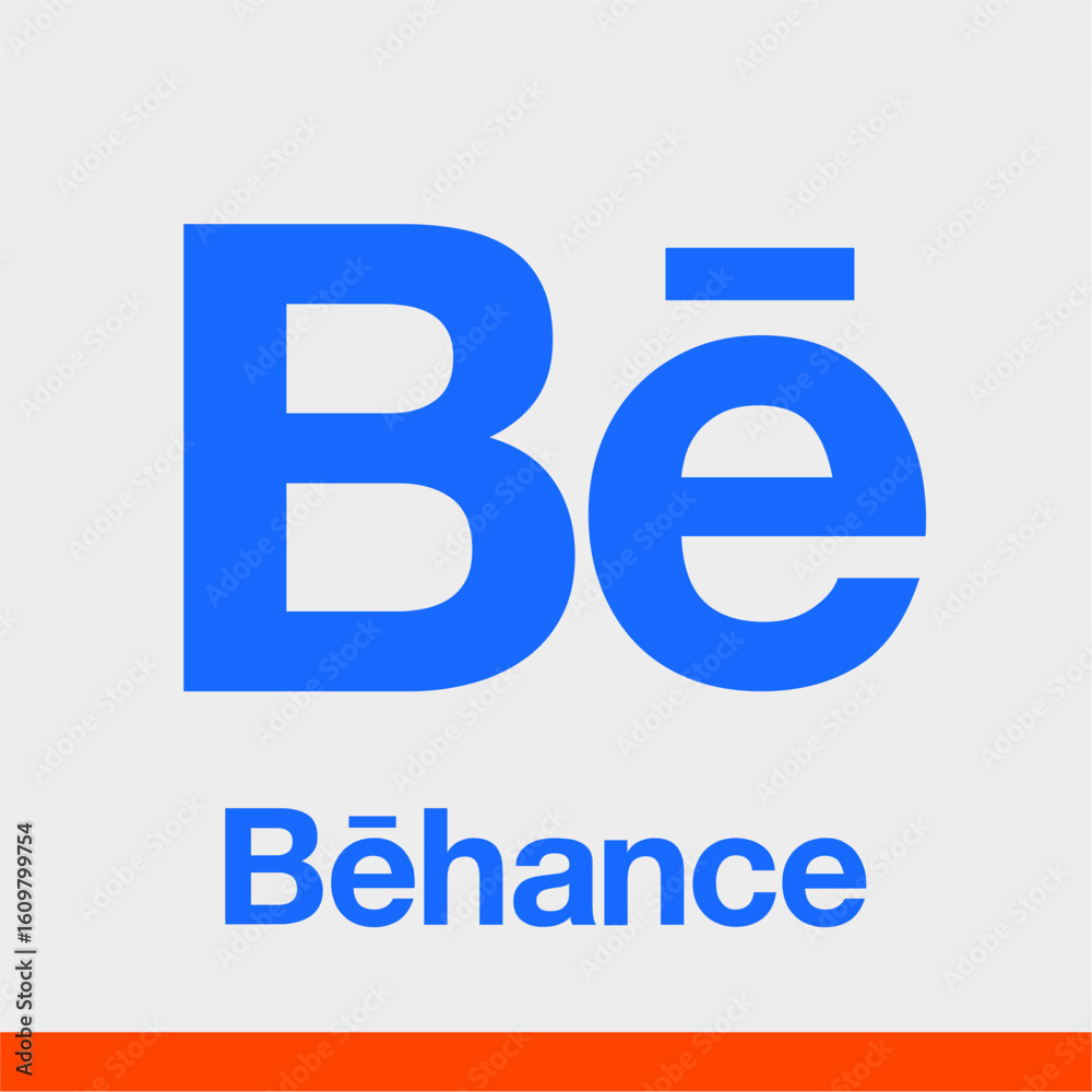 Behance icon vector illustration, Behance logo symbol. Editorial social ...