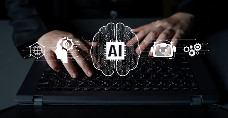 Poster - AI assistant with LLM, big data, machine learning, and generative AI powers prompt engineering and supports agentic AI for advanced business applications. Latch