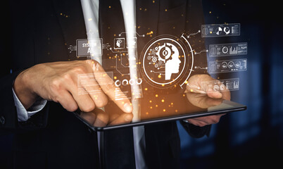 Poster - AI assistant with LLM, big data, machine learning, and generative AI powers prompt engineering and supports agentic AI for advanced business applications. Vouch