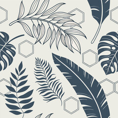 Poster - High resolution seamless vector pattern design featuring a vibrant cmyk color palette with geometric and abstract elements suitable for various applications