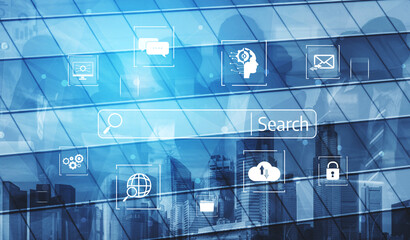 Poster - SEO tools enhance digital visibility with search engine research, keyword strategy, and search data to optimize online performance. Vouch