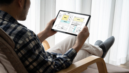 Poster - Website design software provide modish template for online retail business and e-commerce