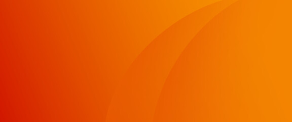 Poster - Modern orange abstract background with flowing wave lines. Dynamic wave. Smooth curve lines design element. Futuristic technology concept.