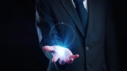 Poster - Communication network enables digital connectivity. A strong communication network supports data transfer, communication access, and global communication network solutions. Spire