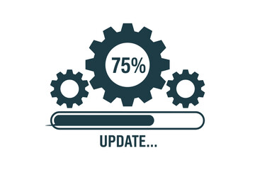 Poster - Dynamic progress bar with gears and 