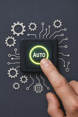 Poster - Auto mode automation technology system and control bring effortless operation with press power