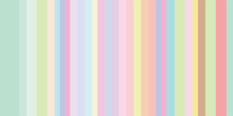 Poster - pastel color palette in vertical stripe, vector illustration.eps10