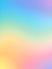 New Colorful Gradient Against Soft, Pastel Background. Rainbow Pastel Gradient Background, Colorful Matte.