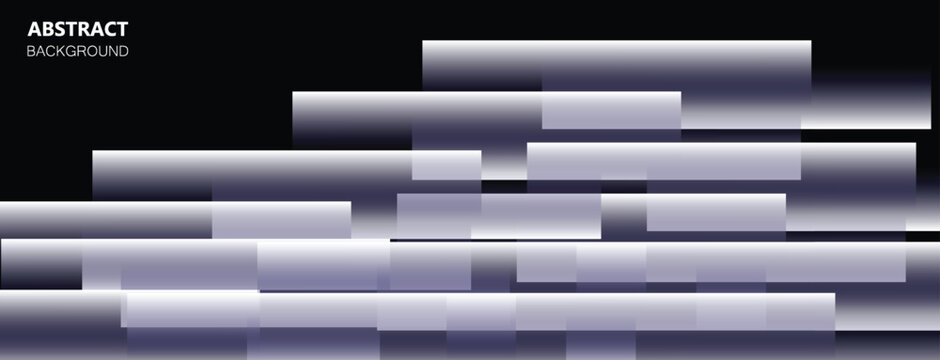 Modern gradient poster on dark background. Minimal abstract covers. styles decoration on dark space. Modern graphic design element stripes concept. element for web banner, art design 