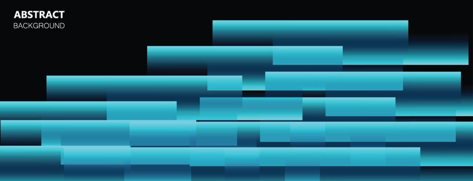 Modern gradient poster on dark background. Minimal abstract covers. styles decoration on dark space. Modern graphic design element stripes concept. element for web banner, art design 