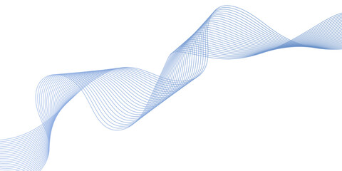 Poster - Modern abstract glowing wave background dynamic flowing wave lines, Abstract fluid holographic iridescent curved, Futuristic technology and sound wave pattern.