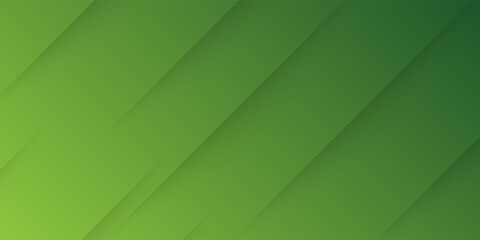 Poster - Vivid green gradient background featuring smooth transitions and a modern diagonal overlay. Perfect for contemporary designs, presentations, or stylish templates needing a sleek