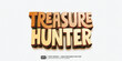 © Dan - Treasure Hunter 3D Cartoon Editable Text Effect | Premium Font Template