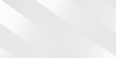 Poster - Vector gradient gray line minimal pattern Transparent monochrome striped texture, minimal background. Abstract background wave line elegant white striped diagonal line technology concept web design.	
