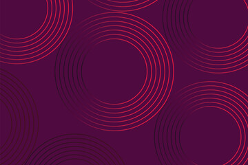 Poster - Colorful circular abstract graphic featuring minimal geometric patterns in warm tones , perfect as a background for modern digital applications and creative design projects.