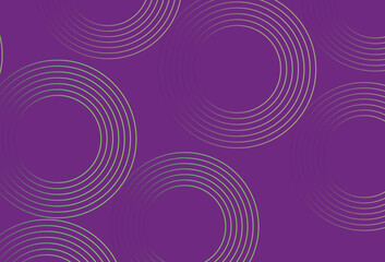 Poster - Colorful circular abstract graphic featuring minimal geometric patterns in warm tones , perfect as a background for modern digital applications and creative design projects.