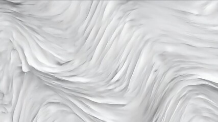 Poster - Abstract White Texture Background Design Wavy Pattern for Creative Backdrop