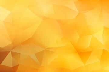 Poster - Geometric low poly background featuring vibrant yellow hues, ideal for modern and abstract designs