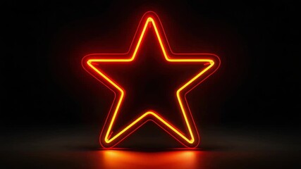 Poster - Neon Star
