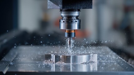Poster - Precision Laser Cutting and Machining Equipment in Action