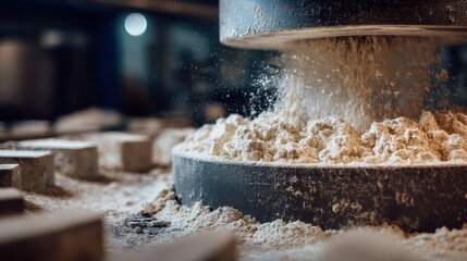 Poster - Fresh Flour Production Process in a Modern Flour Mill Machinery