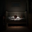 © MohamadIzzudin - Child Reading in Cozy Bedroom at Night with Soft Lighting