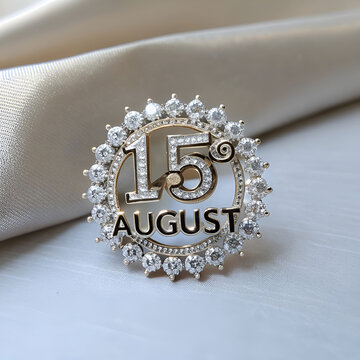 Brooch with 