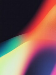Poster - Abstract colorful light spectrum gradient. Dynamic color blend with smooth transition. Modern artistic design for wallpaper or background.