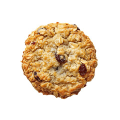 Wall Mural - Oatmeal Raisin Cookie with Visible Oats and Raisins
