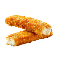 Wall Mural - Crispy Breaded Fish Sticks with Golden Breading