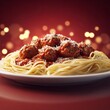 © nazmulib - spaghetti with tomato sauce and basil