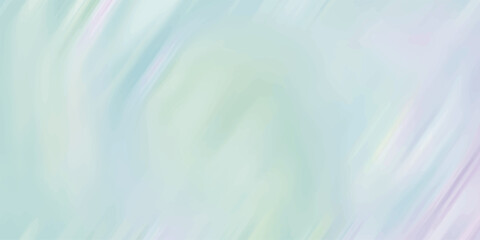 Poster - Pastel watercolor swirl illustration in soft hues featuring shades of blue green and lilac suitable for a tranquil or calming aesthetic