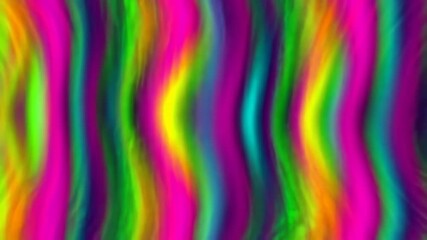 Poster - Abstract video with vibrant, flowing colors creating a hypnotic, psychedelic effect, symbolizing energy, fluidity, and kaleidoscopic vision