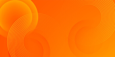 Poster - Abstract orange modern background. Eps10 vector