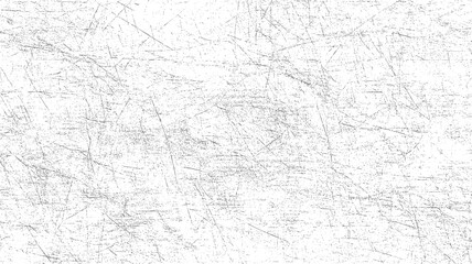 Poster - Scratched grunge surface background texture. Thin lines noise overlay. Distressed sketch detail for creative use.