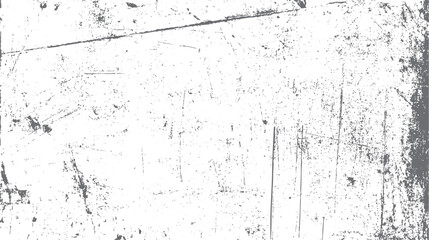 Poster - Dirty surface texture frame with crack detail lines. Grunge vintage overlay effect. Damaged abstract border.  