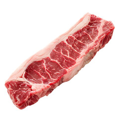 Wall Mural - Fresh Raw Beef Ribs with Marbling and Bone Structure