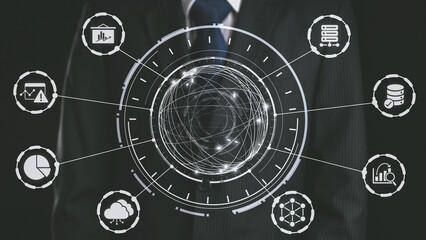 Poster - Data analytics and big data strategy for real-time analytics, predictive data modeling, business intelligence analytics, and data-driven decision-making in modern digital businesses. Spire